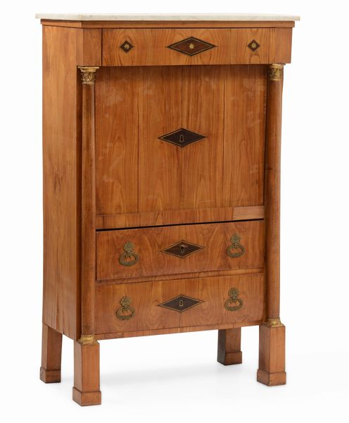 Secretaire Impero XIX secolo  - Asta Antiquariato Settembre - Associazione Nazionale - Case d'Asta italiane