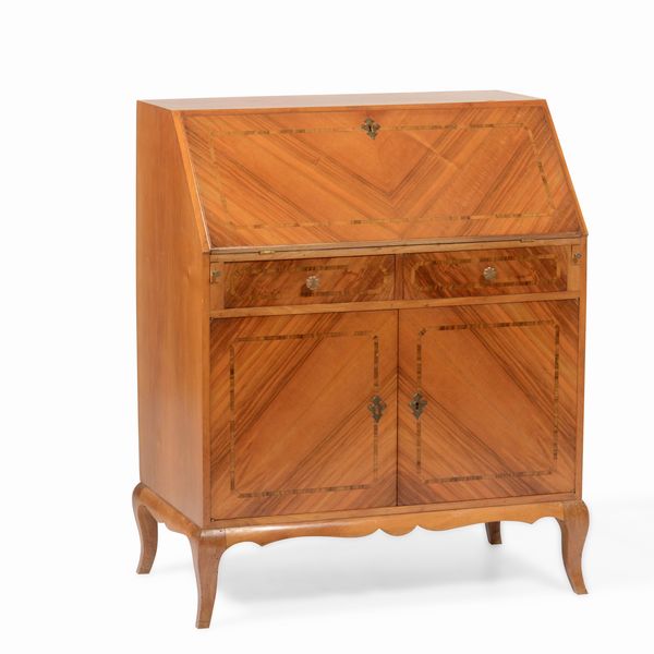 Credenzino con ribalta in stile Direttorio  - Asta Antiquariato Settembre - Associazione Nazionale - Case d'Asta italiane