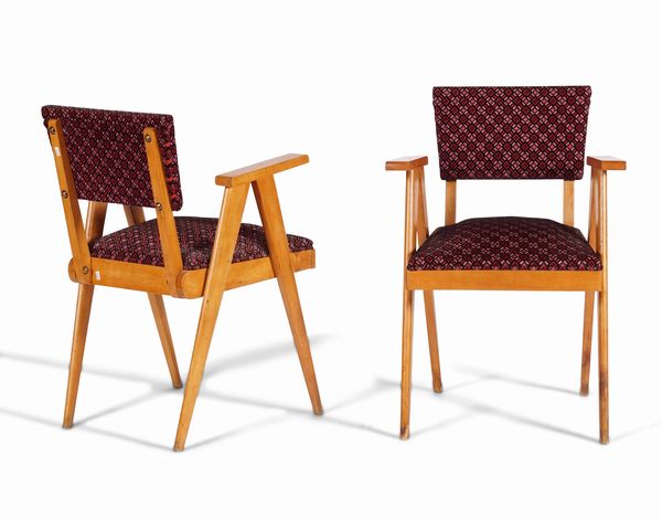 Coppia di poltrone. Italia anni'50  - Asta Antiquariato Settembre - Associazione Nazionale - Case d'Asta italiane