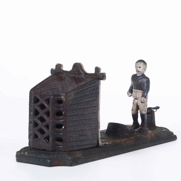 Salvadanaio in ghisa Football bank. Inghilterra 1895 by John Harper & C. Ltd  - Asta Antiquariato Settembre - Associazione Nazionale - Case d'Asta italiane