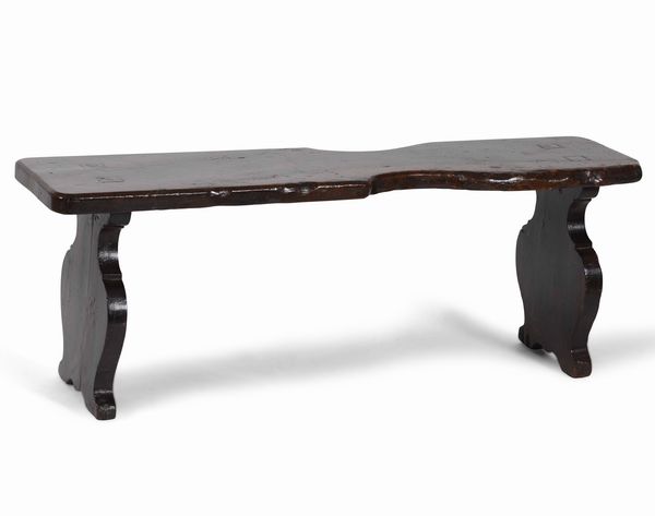 Antica panchetta in legno  - Asta Antiquariato Settembre - Associazione Nazionale - Case d'Asta italiane