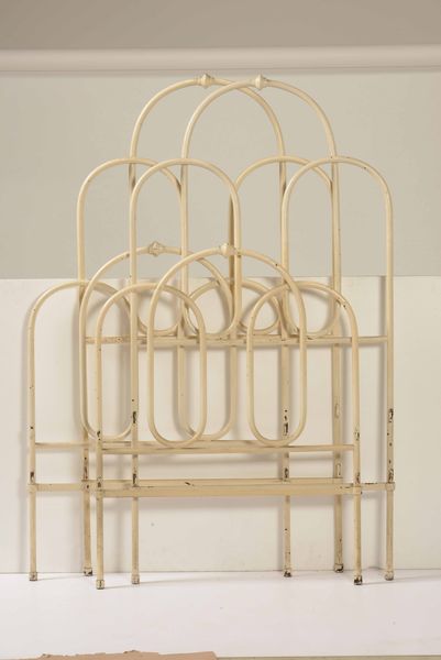 Coppia letti in ferro  - Asta Antiquariato Settembre - Associazione Nazionale - Case d'Asta italiane