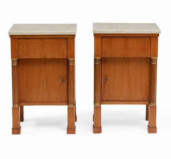 Coppia di comodini Impero  - Asta Antiquariato Settembre - Associazione Nazionale - Case d'Asta italiane