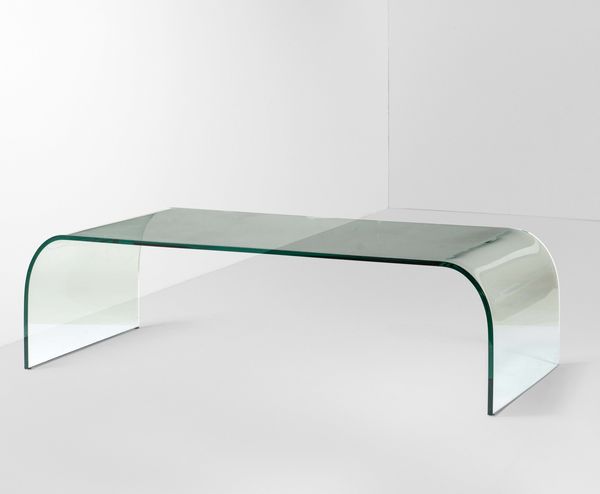 Tavolino in vetro. Italia XX secolo  - Asta Antiquariato Settembre - Associazione Nazionale - Case d'Asta italiane