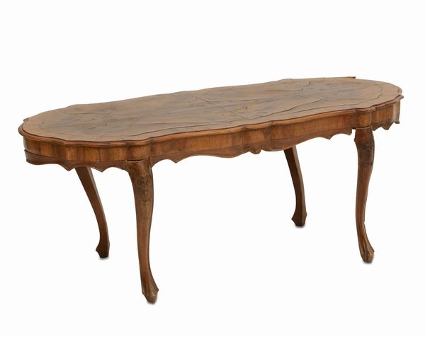 Tavolo a biscotto lastronato  - Asta Antiquariato Settembre - Associazione Nazionale - Case d'Asta italiane