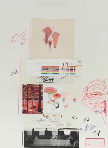 Twombly Cy : Natural History Part I, Mushrooms, 1974  - Asta Arte Moderna e Contemporanea - Associazione Nazionale - Case d'Asta italiane
