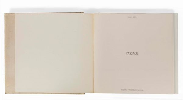 Buren Daniel : Passage, 1972  - Asta Arte Moderna e Contemporanea - Associazione Nazionale - Case d'Asta italiane