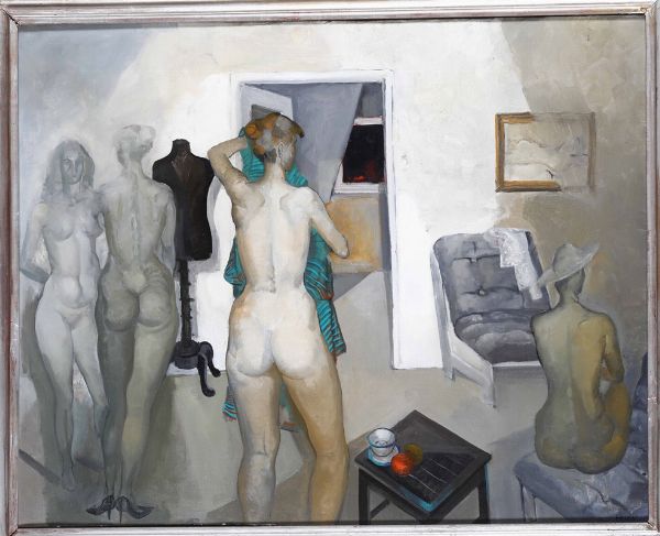 Penev Vladimir : LAtelier, 1987  - Asta Arte Moderna e Contemporanea - Associazione Nazionale - Case d'Asta italiane