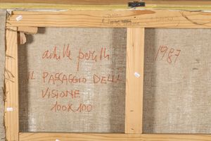 PERILLI ACHILLE : Il passaggio della visione, 1987  - Asta Arte Moderna e Contemporanea - Associazione Nazionale - Case d'Asta italiane