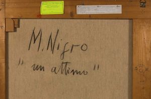 Nigro Mario : Un attimo, 1975  - Asta Arte Moderna e Contemporanea - Associazione Nazionale - Case d'Asta italiane