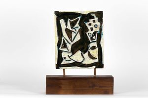 Leonardi Leoncillo : Ceramica invetriata, 1949-1950  - Asta Arte Moderna e Contemporanea - Associazione Nazionale - Case d'Asta italiane