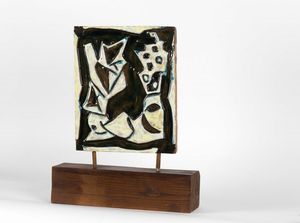Leonardi Leoncillo : Ceramica invetriata, 1949-1950  - Asta Arte Moderna e Contemporanea - Associazione Nazionale - Case d'Asta italiane