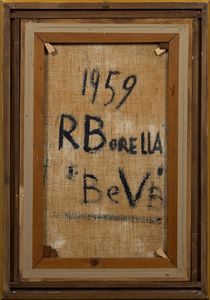 Borella Rocco : BeVB, 1959  - Asta Arte Moderna e Contemporanea - Associazione Nazionale - Case d'Asta italiane