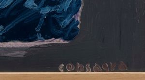 CONSAGRA PIETRO : Sei immagini su fondo grigio, 1972  - Asta Arte Moderna e Contemporanea - Associazione Nazionale - Case d'Asta italiane