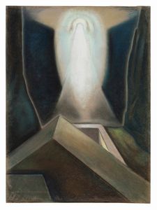 MARTINI ALBERTO : Apparizione, 1926  - Asta Arte Moderna e Contemporanea - Associazione Nazionale - Case d'Asta italiane