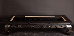 Letto in legno, Cina, XX secolo  - Asta Arte Orientale   - Associazione Nazionale - Case d'Asta italiane