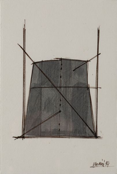 Giuseppe Uncini : Senza titolo  - Asta Arte Moderna e Contemporanea - Associazione Nazionale - Case d'Asta italiane