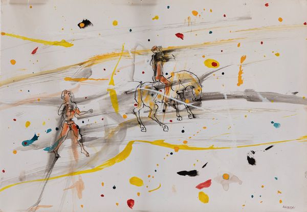 Agenore Fabbri : Senza titolo  - Asta Arte Moderna e Contemporanea - Associazione Nazionale - Case d'Asta italiane