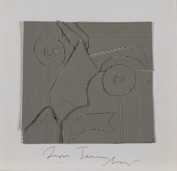 ENRICO BAJ : Alla maniera di Vasarely  - Asta Arte Moderna e Contemporanea - Associazione Nazionale - Case d'Asta italiane