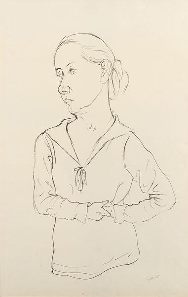 George Grosz : Senza titolo (giovane ragazza)  - Asta Arte Moderna e Contemporanea - Associazione Nazionale - Case d'Asta italiane