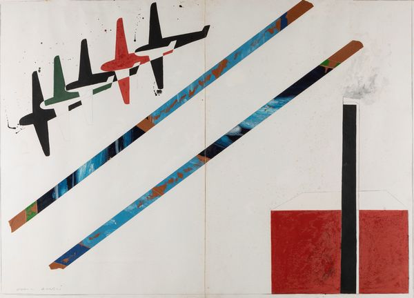 FRANCO ANGELI : Senza titolo  - Asta Arte Moderna e Contemporanea - Associazione Nazionale - Case d'Asta italiane