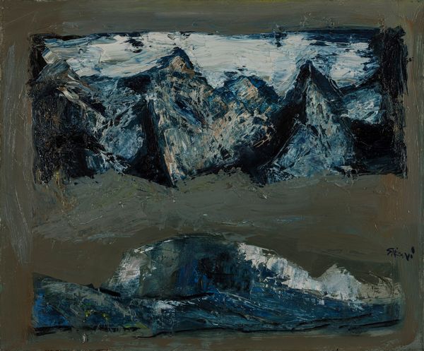 Mario Sironi : Senza titolo (montagne)  - Asta Arte Moderna e Contemporanea - Associazione Nazionale - Case d'Asta italiane