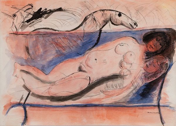 Bruno Cassinari : Senza titolo  - Asta Arte Moderna e Contemporanea - Associazione Nazionale - Case d'Asta italiane