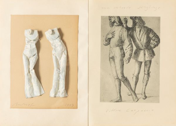 JURGEN BRODWOLF : Zwei stehende Juenglinge  - Asta Arte Moderna e Contemporanea - Associazione Nazionale - Case d'Asta italiane