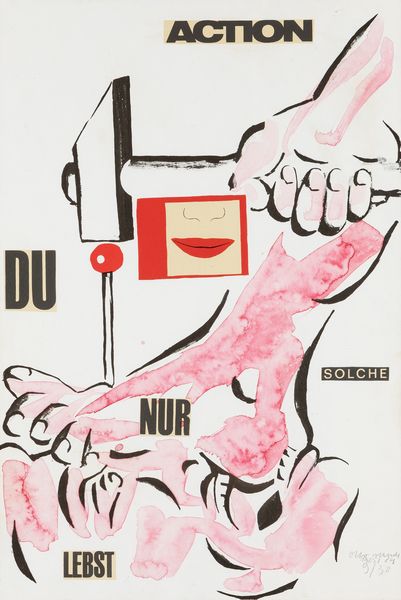 Otto Mühl : Senza titolo  - Asta Arte Moderna e Contemporanea - Associazione Nazionale - Case d'Asta italiane