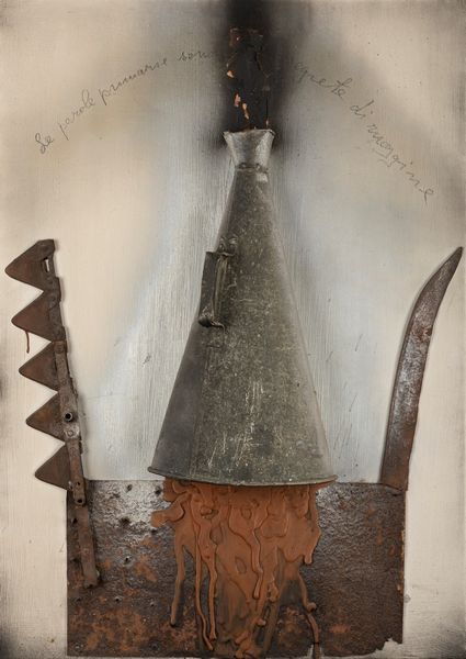 CLAUDIO COSTA : Le parole primarie sono isole segrete di ruggine  - Asta Arte Moderna e Contemporanea - Associazione Nazionale - Case d'Asta italiane