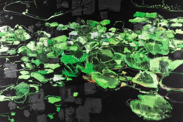 Giovanni Frangi : Ninfee II  - Asta Arte Moderna e Contemporanea - Associazione Nazionale - Case d'Asta italiane