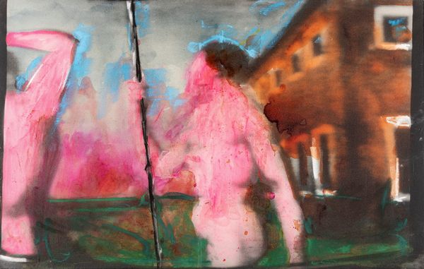 MARIO SCHIFANO : Ore 22,15 Maestri italiani del 900 Giorgio de Chirico  - Asta Arte Moderna e Contemporanea - Associazione Nazionale - Case d'Asta italiane