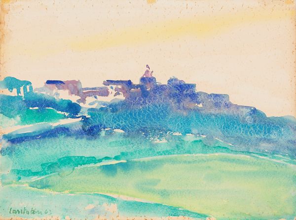 Domenico Cantatore : Senza titolo  - Asta Arte Moderna e Contemporanea - Associazione Nazionale - Case d'Asta italiane