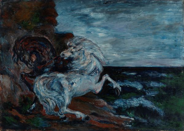 ALIGI SASSU : Cavalli sul mare  - Asta Arte Moderna e Contemporanea - Associazione Nazionale - Case d'Asta italiane