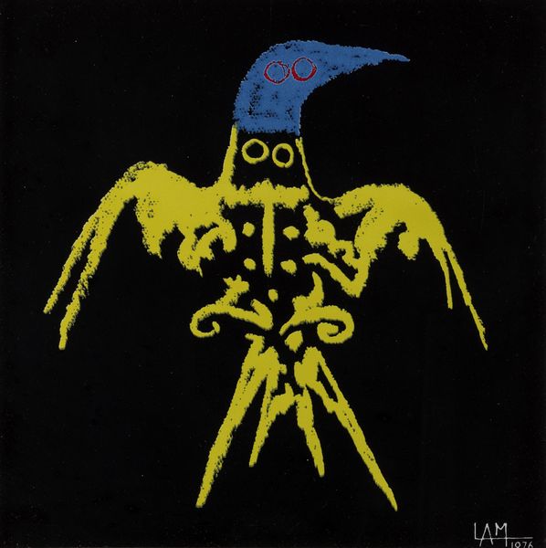 Wifredo Lam : Figura astratta  - Asta Arte Moderna e Contemporanea - Associazione Nazionale - Case d'Asta italiane