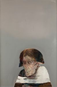 Karl  Plattner - Testa di donna