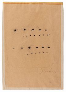 LUCIO FONTANA - Concetto spaziale
