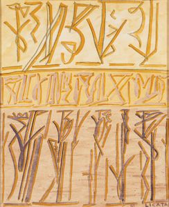 RICCARDO LICATA - Senza titolo (composizione)