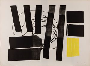 HANS HARTUNG - Hommage a Picasso