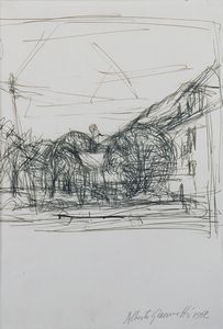 Alberto Giacometti - Paesaggio a Stampa