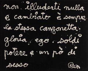 Ben Vautier - Non illuderti