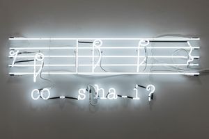 Joseph Kosuth - Frammenti di Rossini (Ospiti e Stranieri) # 6