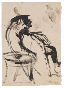 Carlo Mattioli - Ritratto di Carr