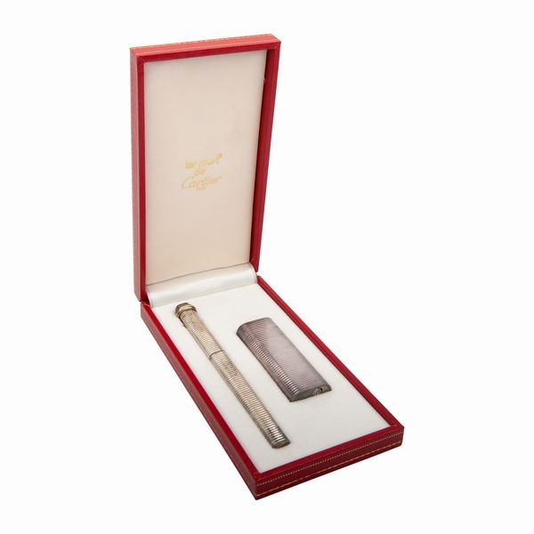 Cartier, penna e accendino  - Asta Gioielli, Orologi e Argenti - Associazione Nazionale - Case d'Asta italiane