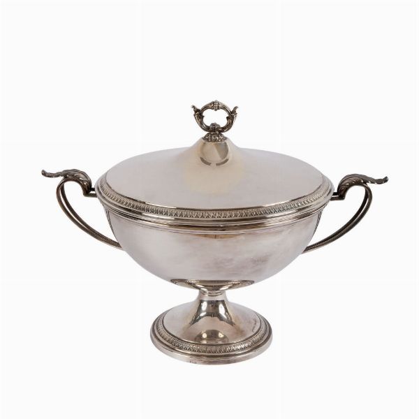 Zuppiera con coperchio  - Asta Gioielli, Orologi e Argenti - Associazione Nazionale - Case d'Asta italiane