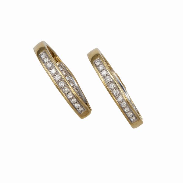 Orecchini a cerchio  - Asta Gioielli, Orologi e Argenti - Associazione Nazionale - Case d'Asta italiane