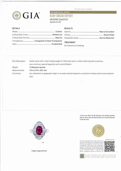 Anello con rubino  - Asta Gioielli, Orologi e Argenti - Associazione Nazionale - Case d'Asta italiane