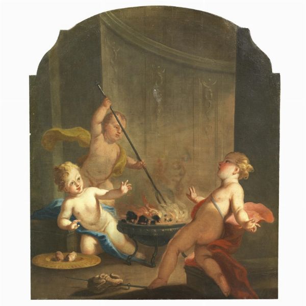 Scuola veneta, sec. XVIII  - Asta ARCADE | Dipinti dal XV al XVIII secolo - Associazione Nazionale - Case d'Asta italiane