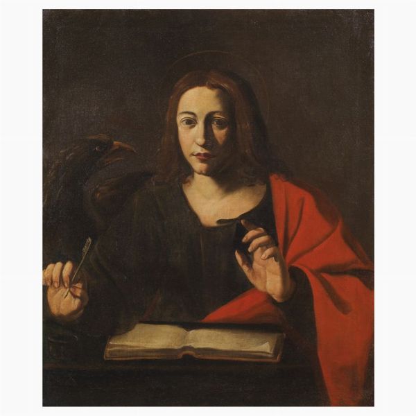 Artista Caravaggesco, prima met sec. XVII  - Asta ARCADE | Dipinti dal XV al XVIII secolo - Associazione Nazionale - Case d'Asta italiane