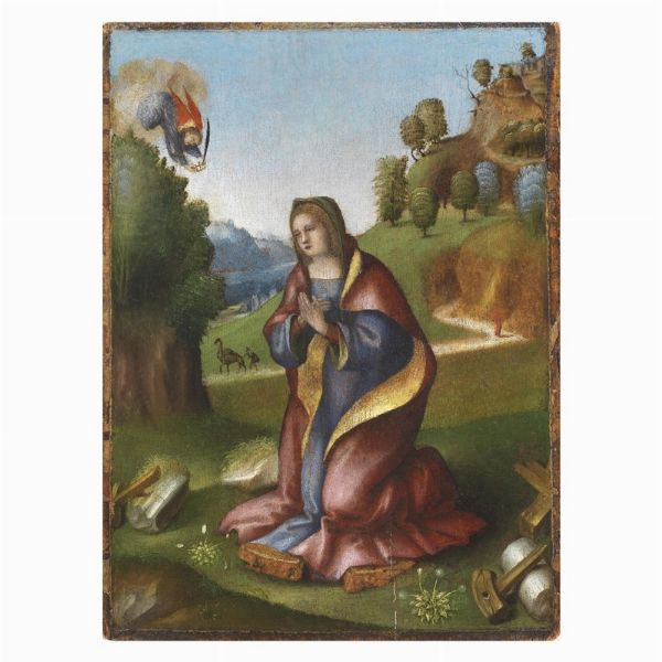 Scuola ferrarese, sec. XVI  - Asta ARCADE | Dipinti dal XV al XVIII secolo - Associazione Nazionale - Case d'Asta italiane